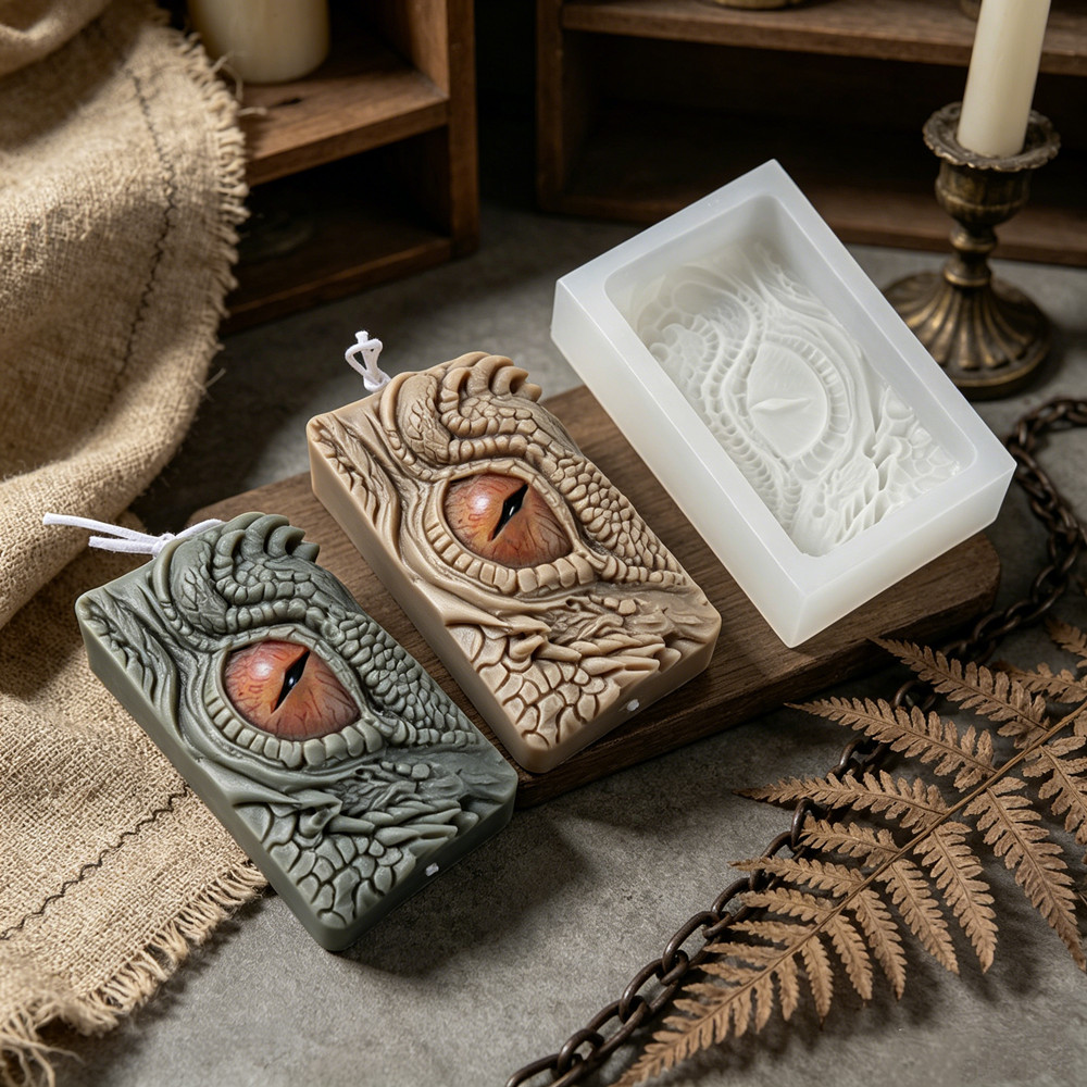 [Dragon Eye Silicone Mold]-Emb - Candle Wax Scale ulasan dan harga