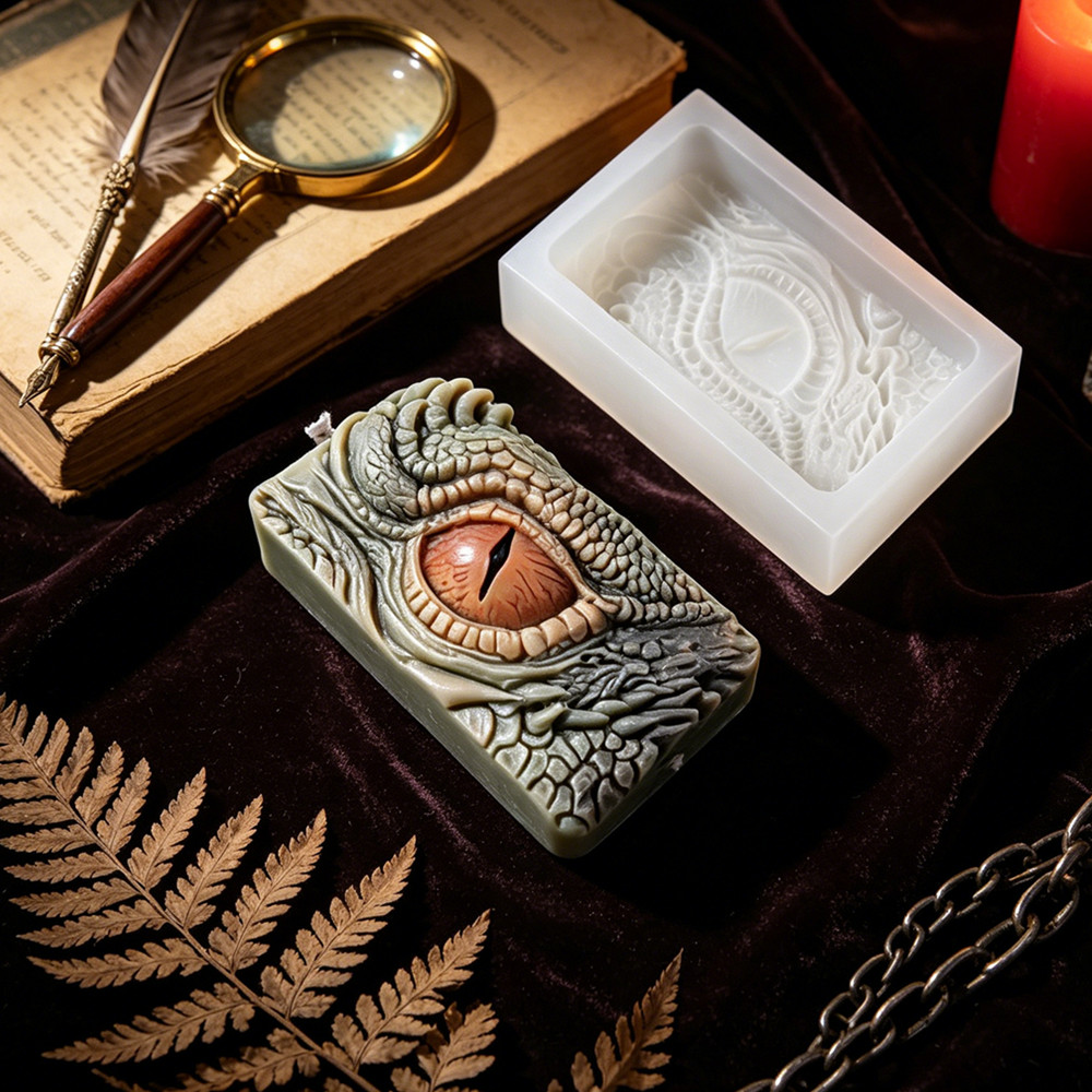 [Dragon Eye Silicone Mold]-Emb - Candle Wax Scale ulasan dan harga