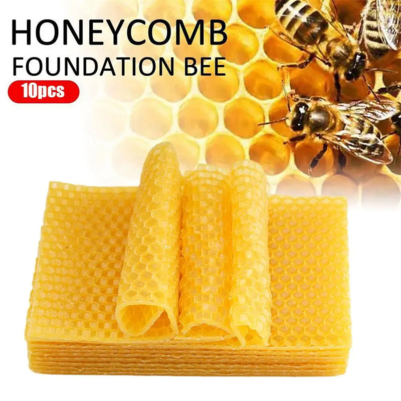 10/20Pcs Natural Beeswax Sheet - Candle Supplies Beeswax ulasan dan harga
