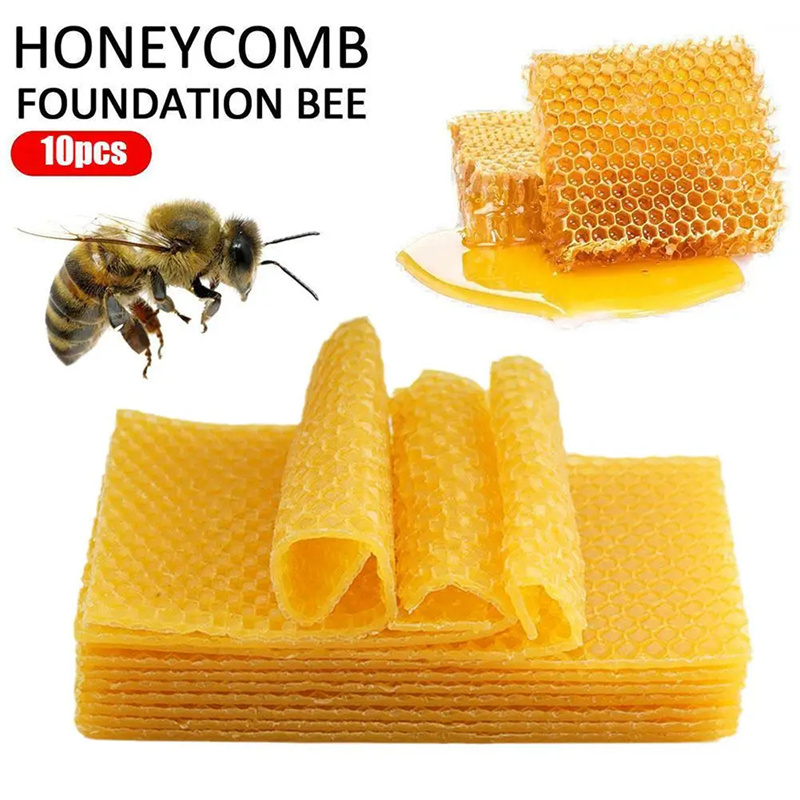 10/20Pcs Natural Beeswax Sheet - Candle Supplies Beeswax ulasan dan harga