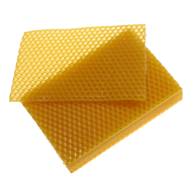 10/20Pcs Natural Beeswax Sheet - Candle Supplies Beeswax ulasan dan harga