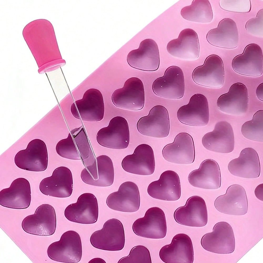 2pcs/set Heart-shaped Coffee B - Candle Wax Scale ulasan dan harga