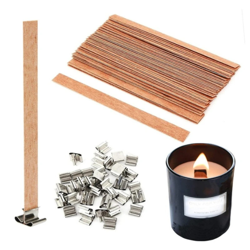 30pcs High Quality Wooden Cand - Candle Supplies Beeswax ulasan dan harga
