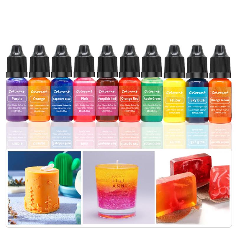 20 Colors 10ml Candle Wax Pigm - Candle Supplies Beeswax ulasan dan harga