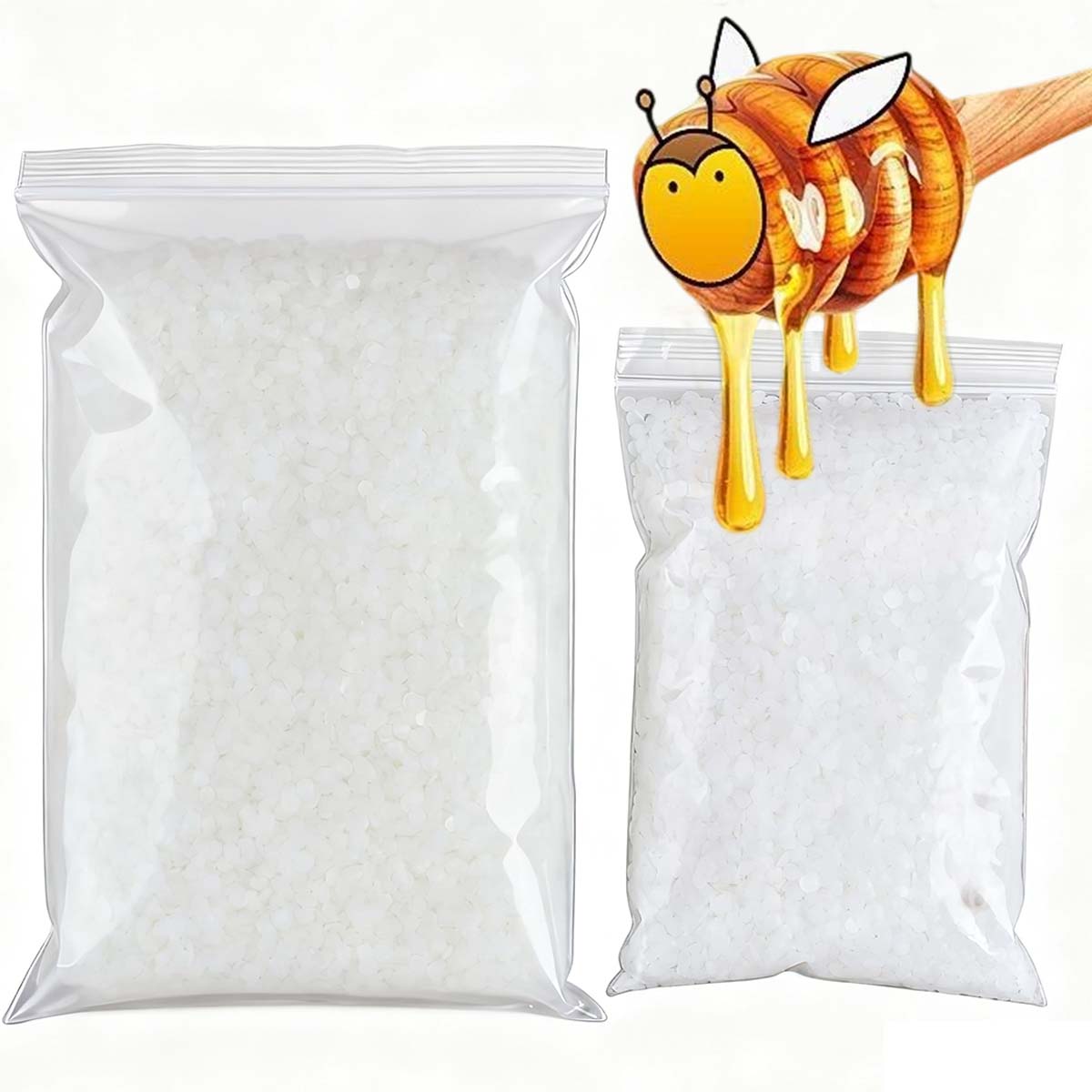 200g-1000g White Beeswax Pure  - Candle Supplies Beeswax ulasan dan harga