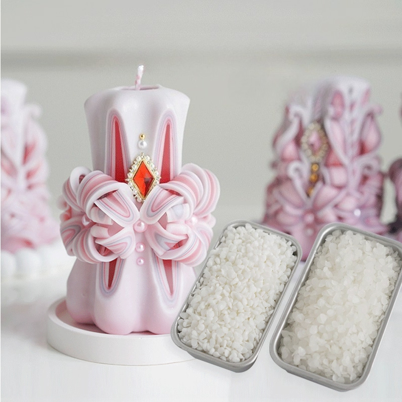 1KG Carved Scented Candle Raw  - Candle Supplies Beeswax ulasan dan harga